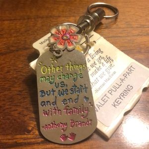 Two Hands, Valet Pull A Part Key Ring